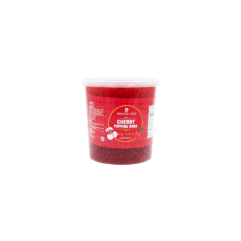 cherry popping boba