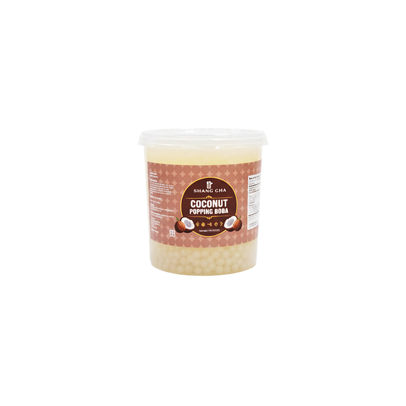 coconut popping boba