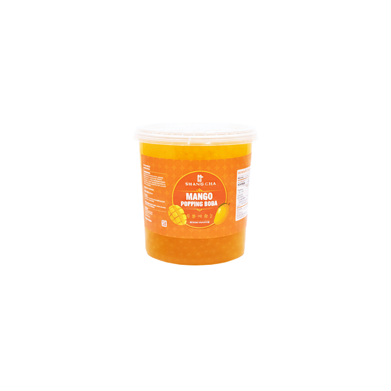 mango popping boba
